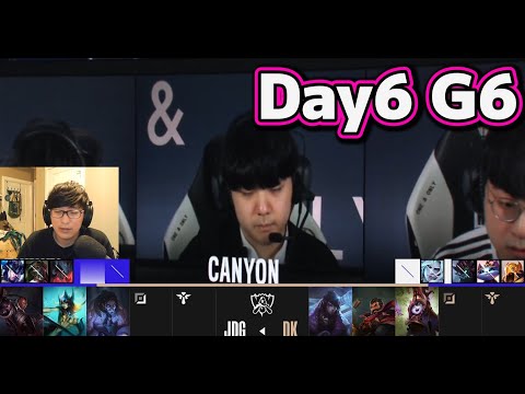 JDG vs DK | Day6 G6 | 世界大会2022 Group Stage 日本語実況解説