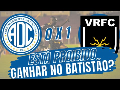 CONFIANÇA 0 X 1 VOLTA REDONDA - ESTÁ PRIBIDO GANHAR NO BATISTÃO? | PÓS JOGO AO VIVO