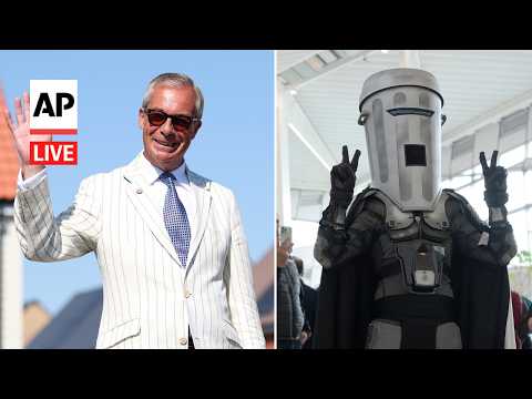 LIVE: Declaration in UK special election between Nigel Farage and Count Binface