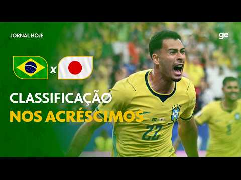 BRASIL 2 X 1 JAPÃO | VITÓRIA DE VIRADA | Jornal Hoje | Copa do Mundo 2026 | ge.globo