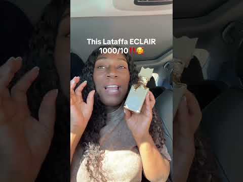 This Lataffa Exlaire is a delicious caramel milkshake in a bottle 🥰🥰🥰 #lattafa #lattafaperfume