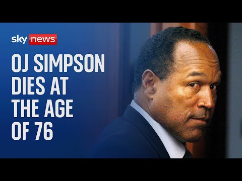 BREAKING: OJ Simpson has died aged 76 from cancer