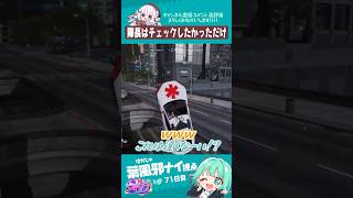 葉風邪の運転スキルをチェックする隊長　#葉風邪ナイ #ストグラ救急隊 #ストグラ #天城てん #shorts