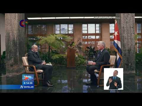 Entrevista de la cadena Al Mayadeen al Presidente de Cuba