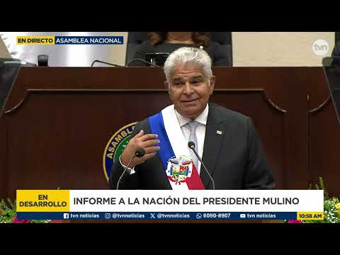 Discurso del Presidente Mulino 2 de enero de 2025 | TVN Noticias