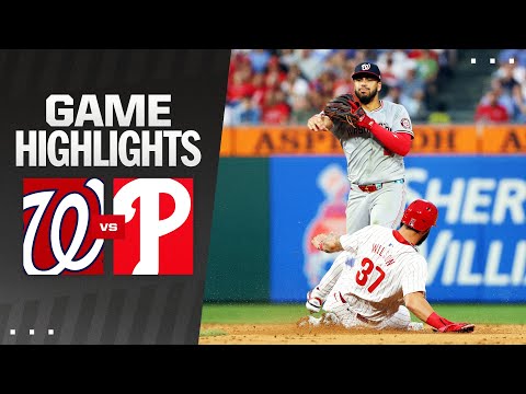 Nationals vs. Phillies Game Highlights (8/17/24) | MLB Highlights