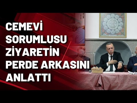 Erdoğan'ın cemevi ziyaretinde neler yaşandı? Cemevi sorumlusu Mehmet Ali Ayyıldız anlattı