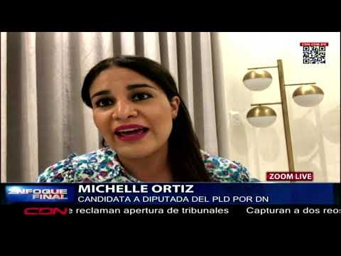 Entrevista a la  candidata a diputada del PLD por DN Michelle Ortiz