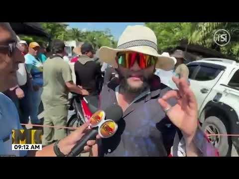 Protestan en Tocoa exigiendo que se derogue la ley de portación de armas