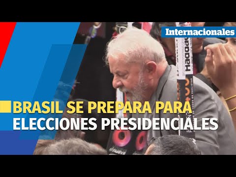 Brasil se prepara para elegir entre Lula y Bolsonaro
