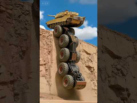 A machine carrying a tank encountered an accident.