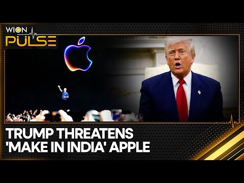 Trump Warns Apple on iPhones Made in India or Anywhere Else | WION Pulse
