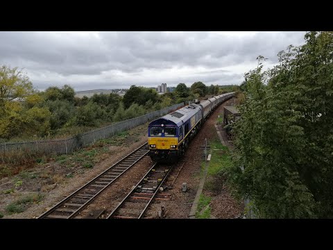 4E57 Ratcliffe P.S. - Immingham H.I.T.: GBRf Class 66 'Shed' 66797 04/10/2022