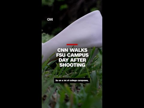 CNN walks the FSU campus one day after the mass shooting