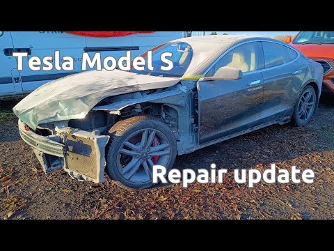 My Tesla MS is back & out of bodyshop. An update on my repairs following a deer strike.