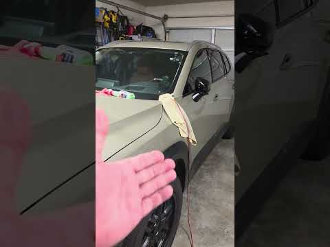 Garage kept Mazda CX50 needs a car cover? Yep, guess why.