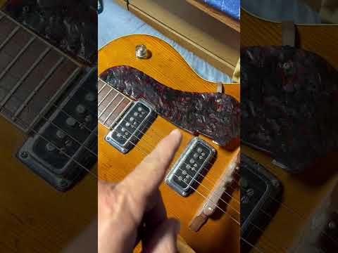 1953 Gretsch Electromatic pickguard is shrinking and sticky! #guitar #repair #gretschguitars
