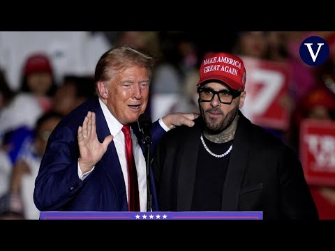 Trump confunde a Nicky Jam con una mujer: Está buena