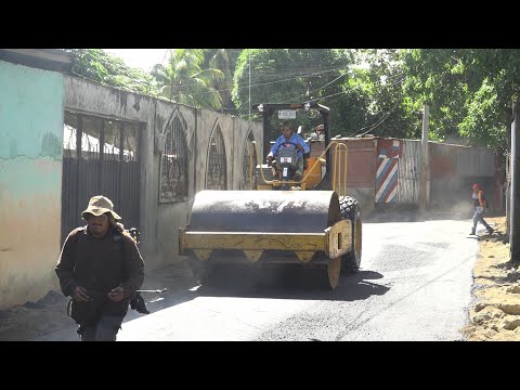 Programa calles para el pueblo avanza en un 75% en Managua