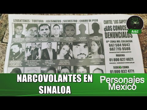 Lanzan narcovolantes desde avionetas en Mazatlán, Mochis y Culiacán  señalando a Los Chapitos