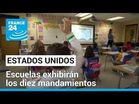 EE. UU.: en las escuelas de Luisiana se exhibirán obligatoriamente los diez mandamientos