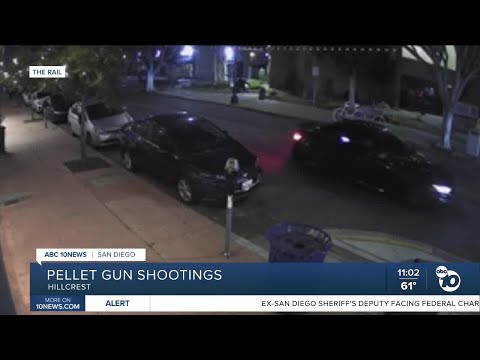 Police investigating pellet gun shootings outside Hillcrest clubs