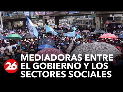 La Organización de los Estados Americanos envía mediadores a Guatemala