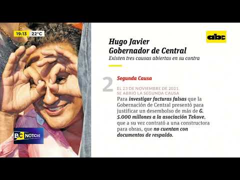 Las causas que pesan sobre Hugo Javier