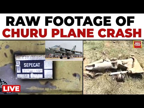 Army Plane Crash LIVE: Jaguar IAF Fighter Jet Crashes In Rajasthan's Churu, Pilot Found Dead