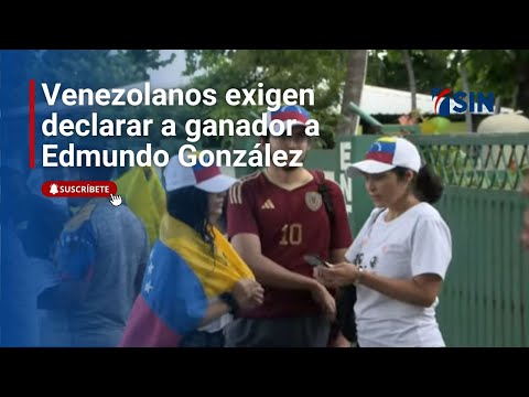 Con una rodada motorizada los venezolanos exigen al CNE declarar ganador a Edmundo González