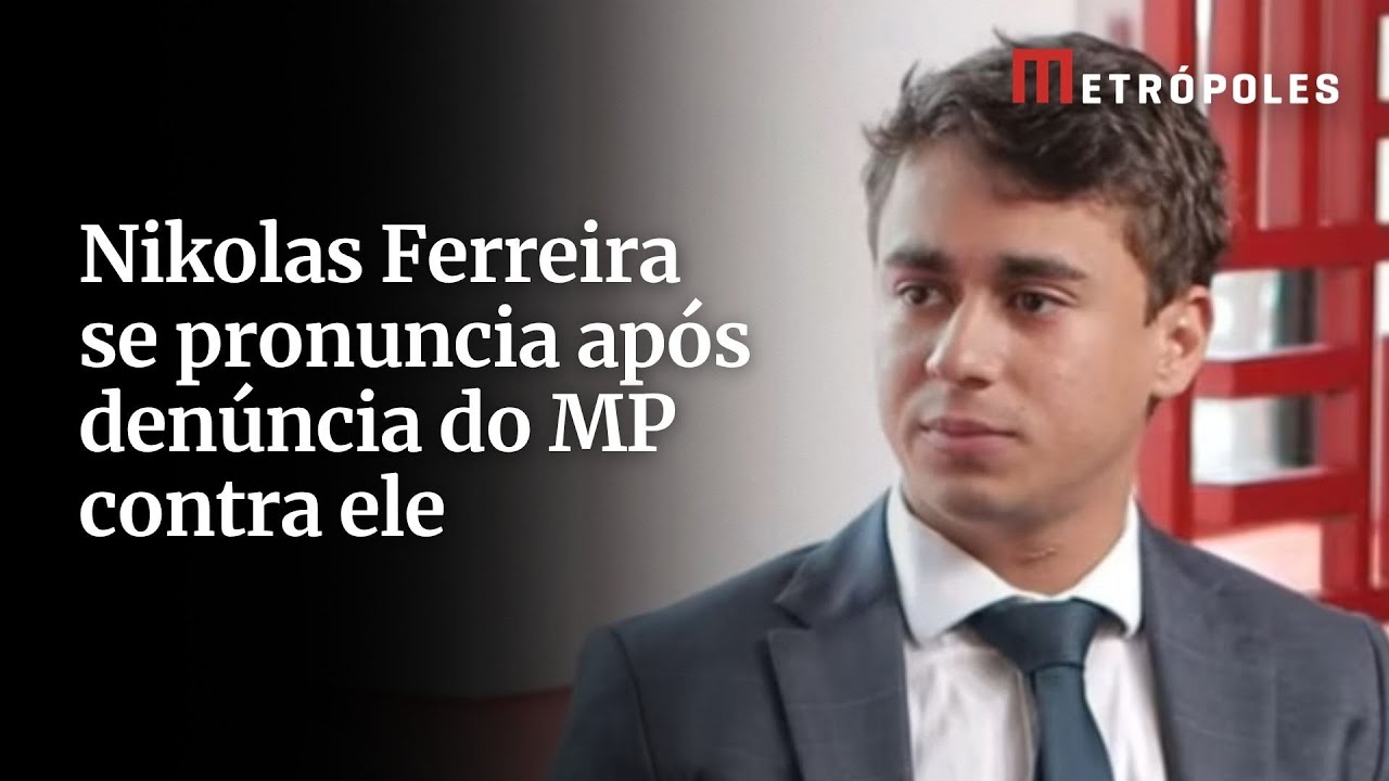 Nikolas Ferreira se pronuncia após denúncia do MP contra ele
