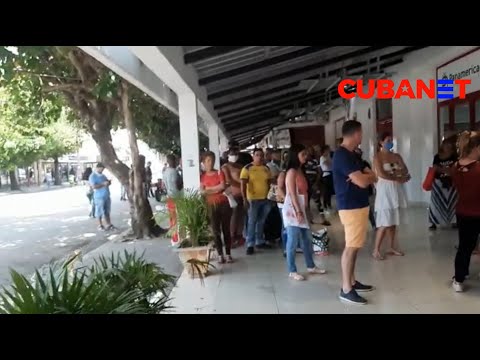 Colas y aglomeraciones en La Habana, mientras la cifra de casos de coronavirus en CUBA sube a 48