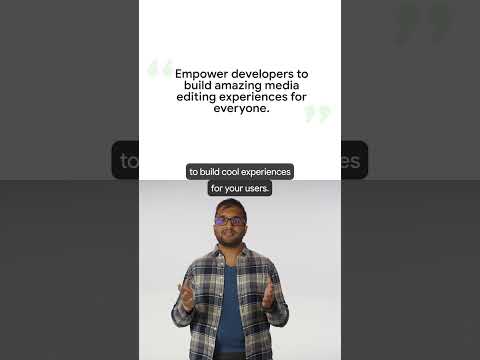 Complement your media editing pipeline with Jetpack Media3 #shorts