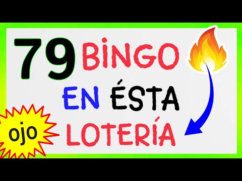 BINGO HOY..! # 79 # ÉXITOS loteria GANA MÁS HOY/ PALÉ Y TRIPLETAS para GANAR las LOTERÍAS este DÍA