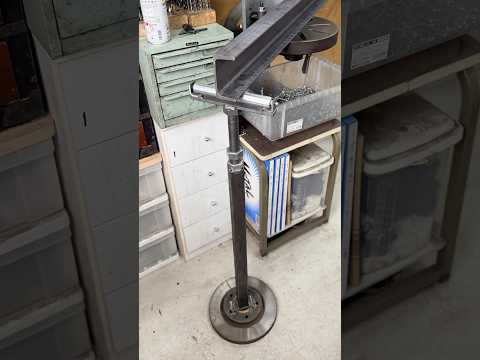 即席ローラスタンド ボール盤で長尺加工用
