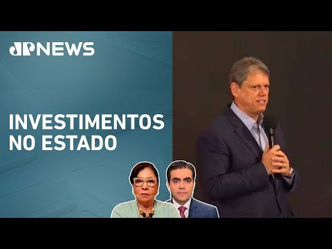 Tarcísio de Freitas apresenta balanço do segundo ano de governo; Dora Kramer e Vilela avaliam