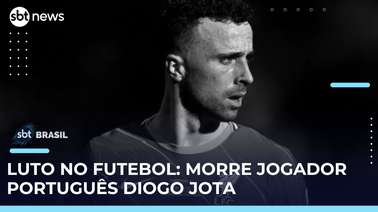Diogo Jota, do Liverpool, morre em acidente de carro na Espanha | #SBTBrasil
