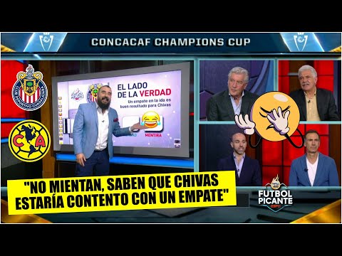 CHIVAS vs AMÉRICA. Guadalajara NO se puede conformar con un empate en la ida | Futbol Picante
