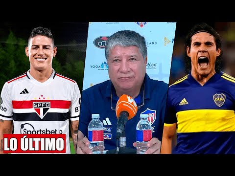 JAMES NO HA JUGADO Y YA LO CRITICAN EN BRASIL | BOLILLO LE RESPONDE A VIERA | CAVANI EN BOCA JUNIORS