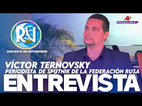 Víctor Ternovsky, periodista de Sputnik en la Revista En Vivo - 16 de noviembre del 2023