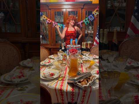 4 Июля, мой день рождения. Праздничный стол. США 250 #деньрождения #4июля #праздничныйстол #shorts