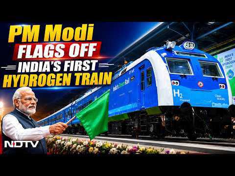 Hydrogen Train News | India Gets Its 1st Hydrogen-Powered Train, Will Run On 89 Km Route In Haryana