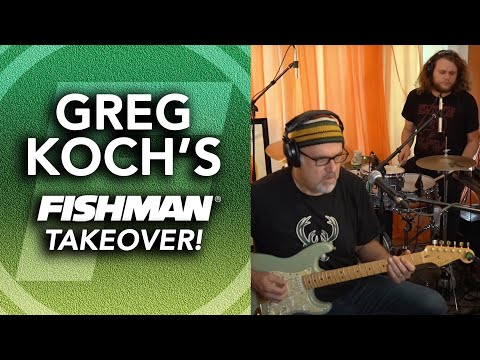 Greg Koch's Fishman Takeover! 8-30-2021 Live Music