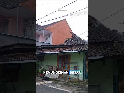 Kesaksian Penghuni, Detik-detik Rumah Ambruk di Kabupaten Tasikmalaya #radartasikid