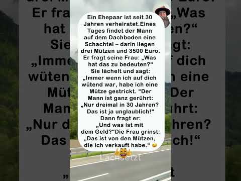 Stricken lohnt sich! 😄💰 #witzig  #flachwitz  #lustig