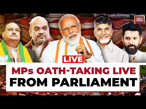Parliament Session LIVE: First Session Of 18th LS Begins | PM Modi To Take Oath | MP's Oath Taking
