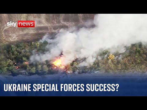 Ukraine War: Special forces 'destroy' Russian armoured column
