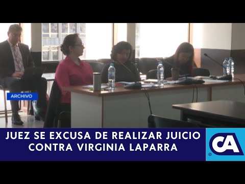 Juez Moisés de León decidió excusarse de realizar juicio en contra de la exfiscal Virginia Laparra