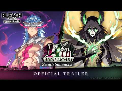 【Bleach: Brave Souls】11th Anniversary Character Reveal Trailer