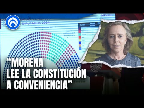 Lo que Xóchitl llama agandalle es un abuso de Morena: María Amparo Casar